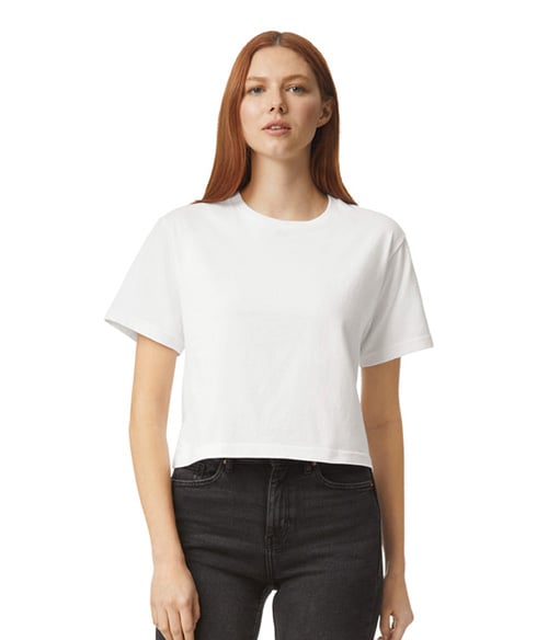 102AA American Apparel Fine Jersey Womens Boxy Tee