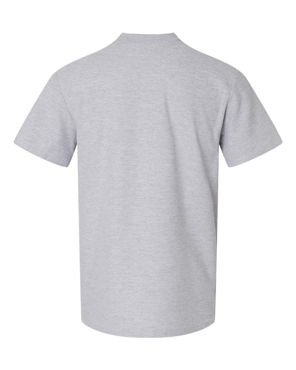 1PQ American Apparel Pique Mockneck Tee - Back Image
