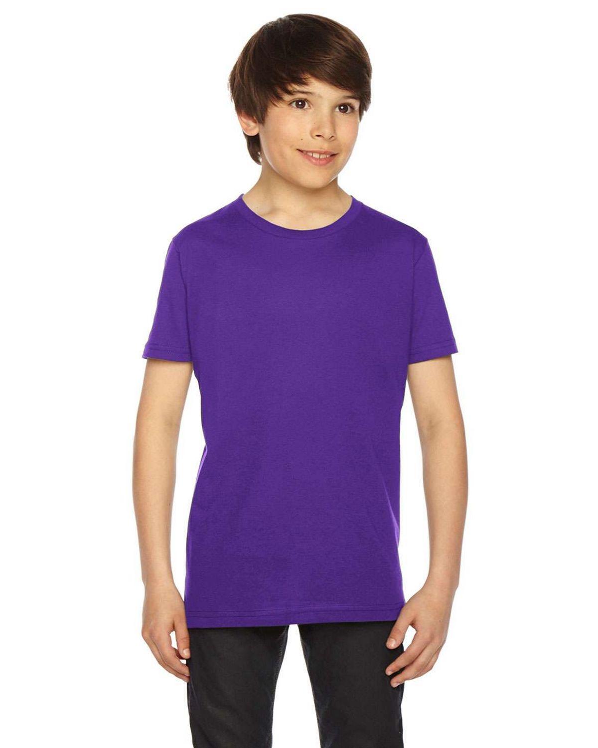 2201W American Apparel Youth Fine Jersey Tee