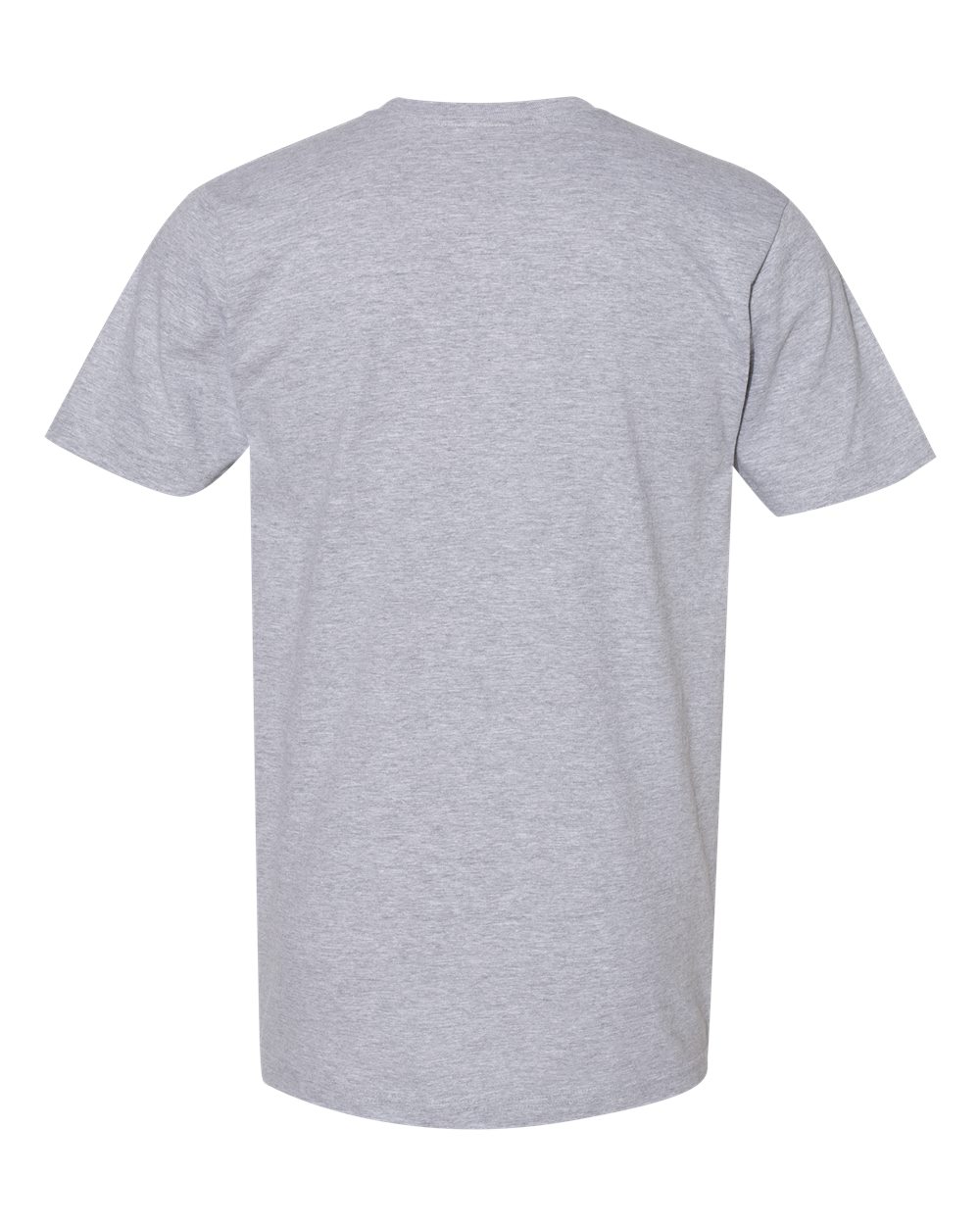 2406W American Apparel Unisex Fine Jersey Pocket Tee - Back Image