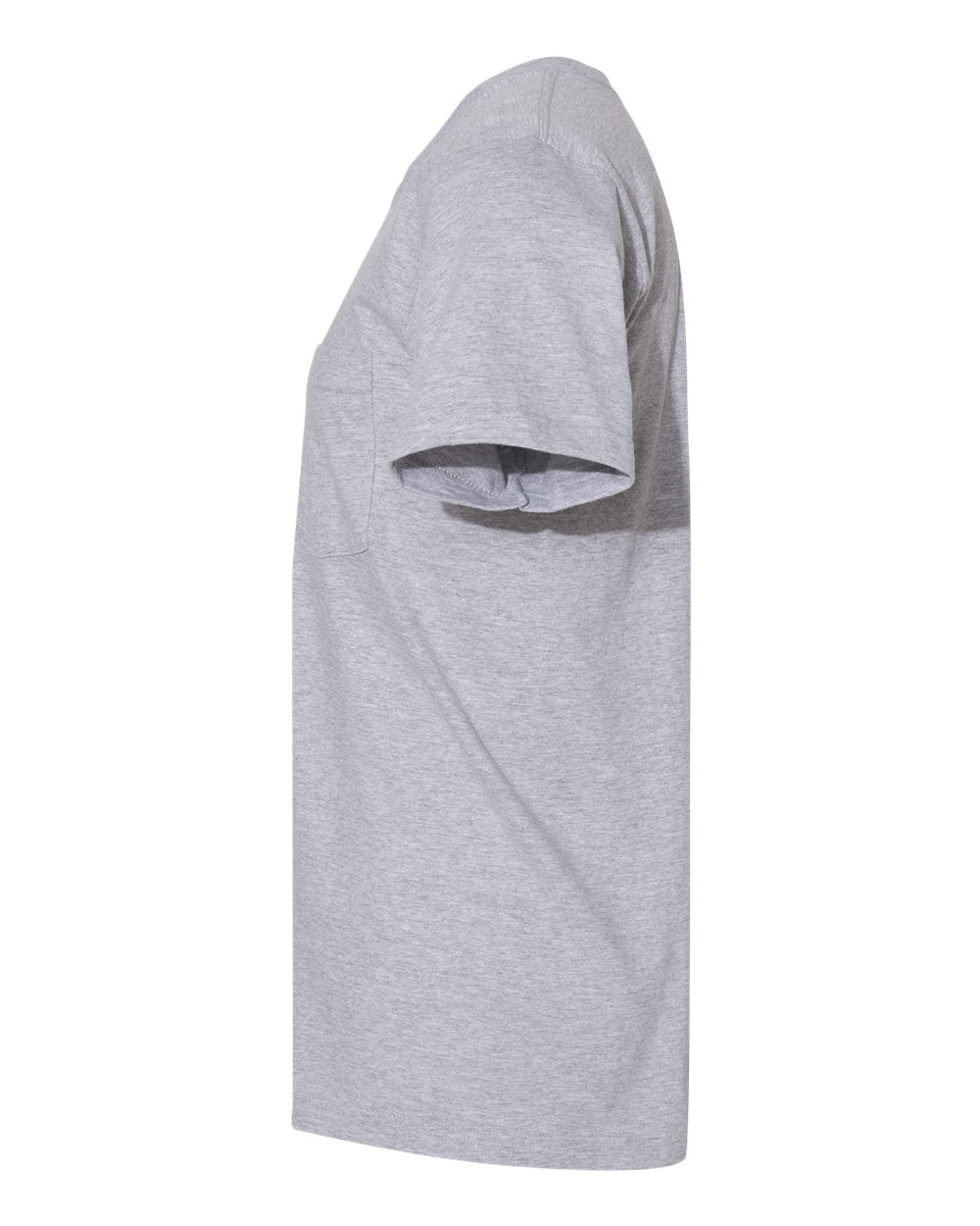 2406W American Apparel Unisex Fine Jersey Pocket Tee - Siide Image