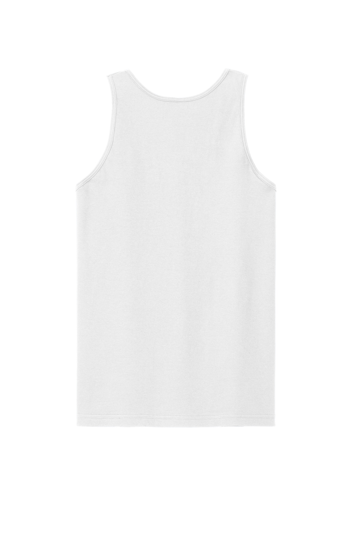 2408 American Apparel USA-Made Unisex Fine Jersey Tank - Back Image