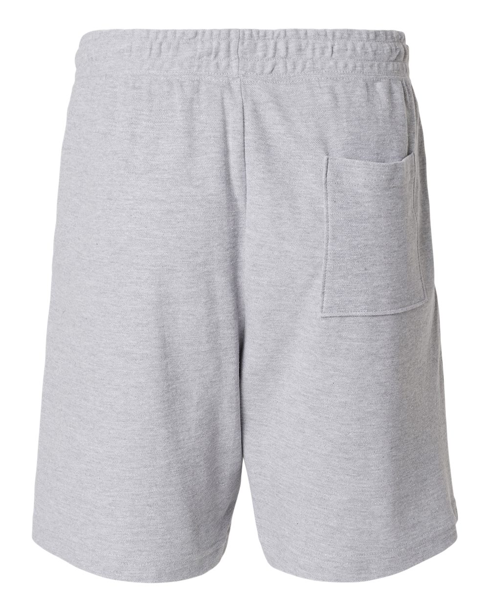 2PQ American Apparel Pique Unisex Gym Shorts - Back Image