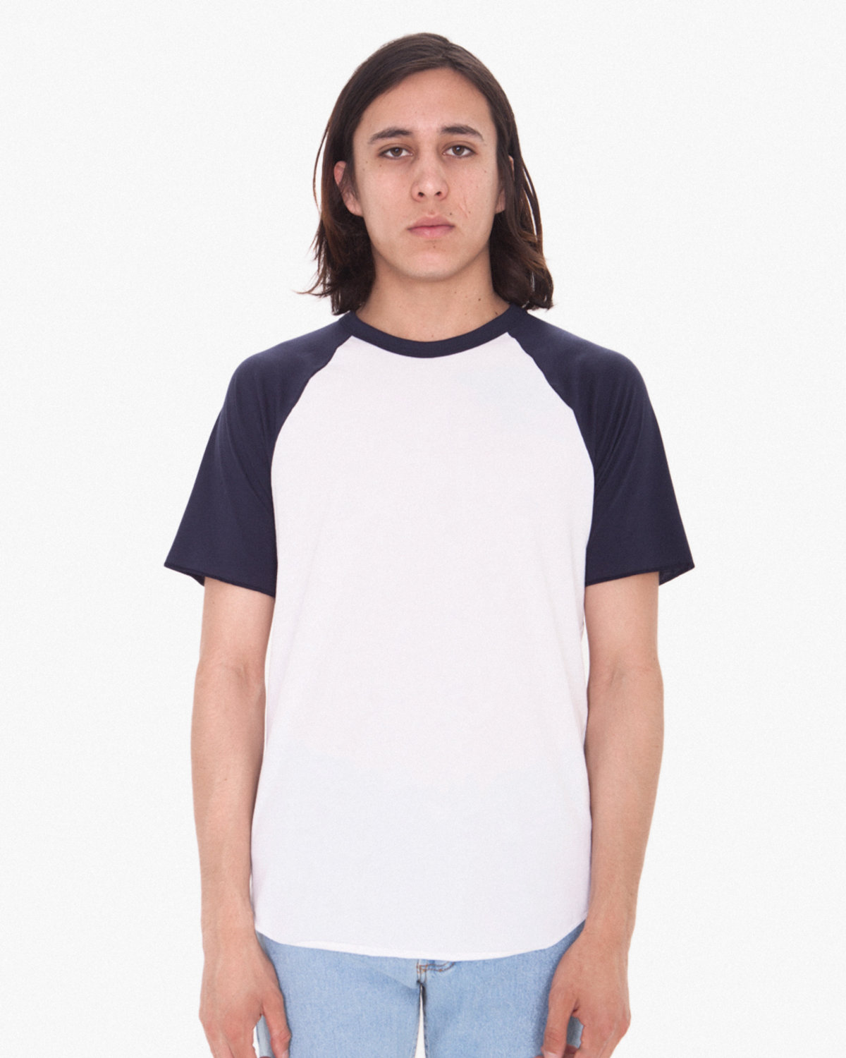 BB4237W American Apparel Unisex Poly-Cotton Raglan T-Shirt BB4237W American Apparel Unisex Poly-Cotton Raglan T-Shirt
