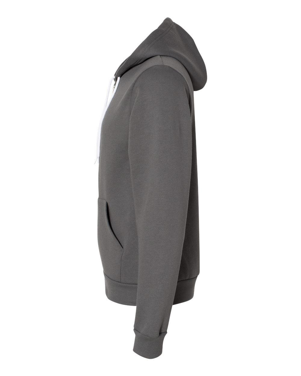F497US American Apparel USA-Made Flex Fleece Unisex Full-Zip Hoodie - Siide Image