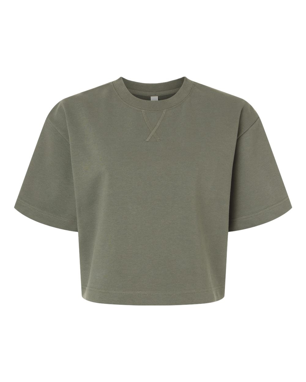 FTCB0 American Apparel Womens French Terry Mid-Length Boxy Top FTCB0 American Apparel Womens French Terry Mid-Length Boxy Top