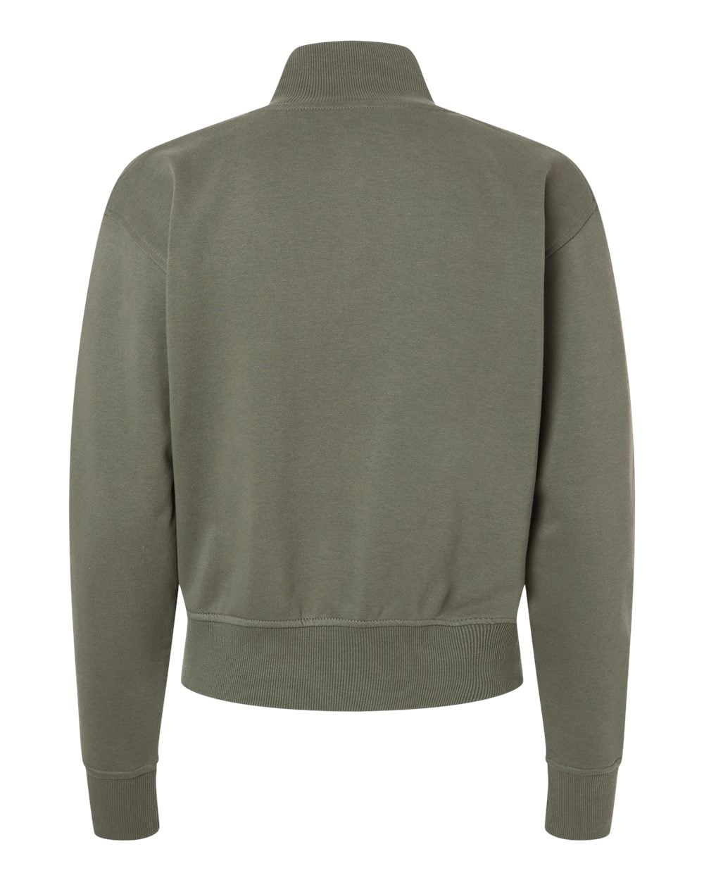 FTJ00 American Apparel Womens French Terry Full-Zip Jacket - Back Image