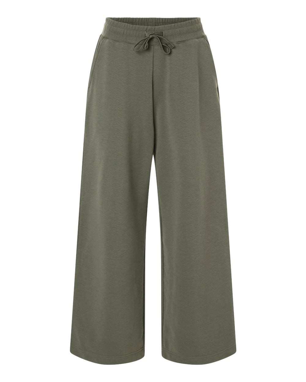 FTP00 American Apparel Womens French Terry Wide Leg Pants