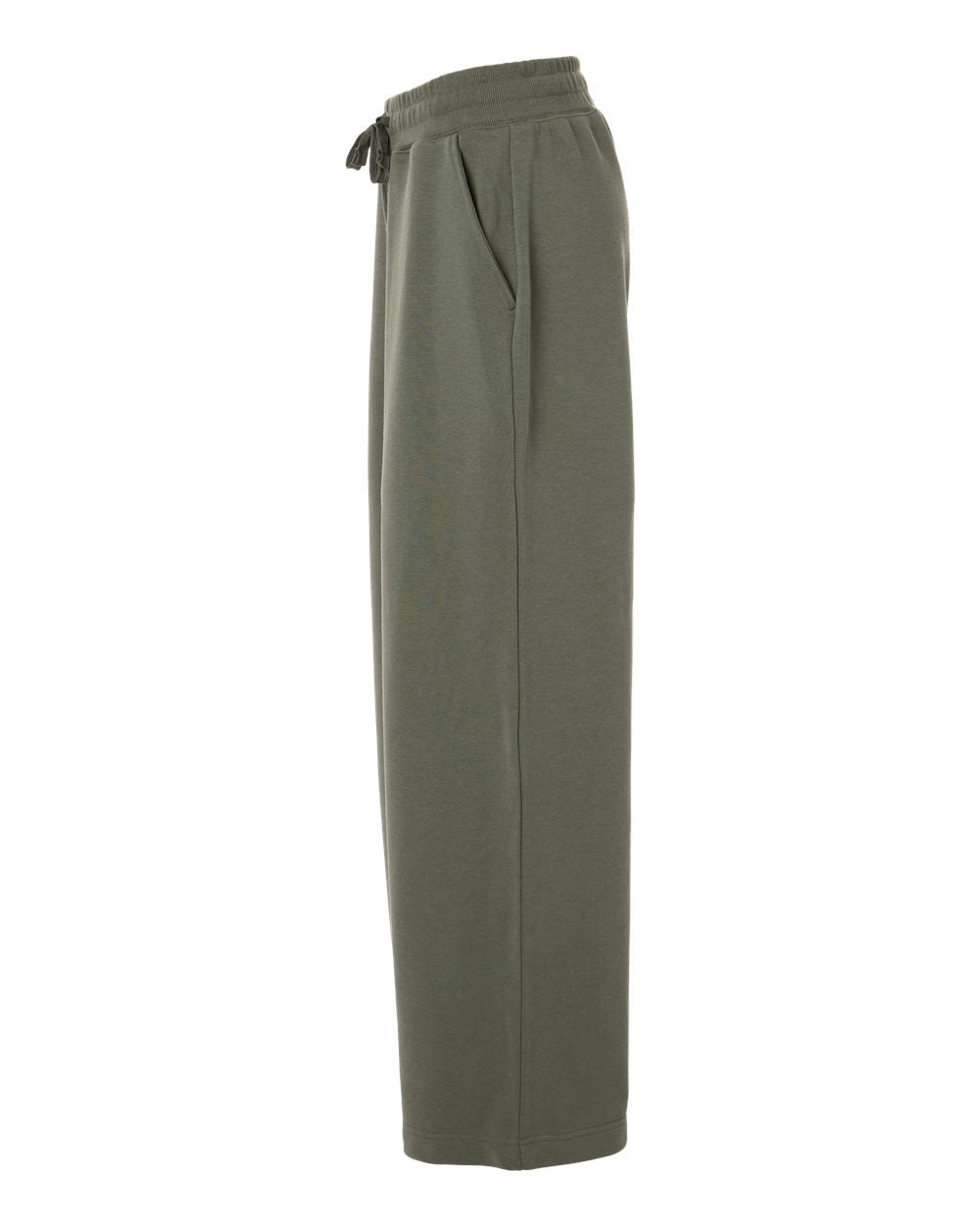 FTP00 American Apparel Womens French Terry Wide Leg Pants - Siide Image