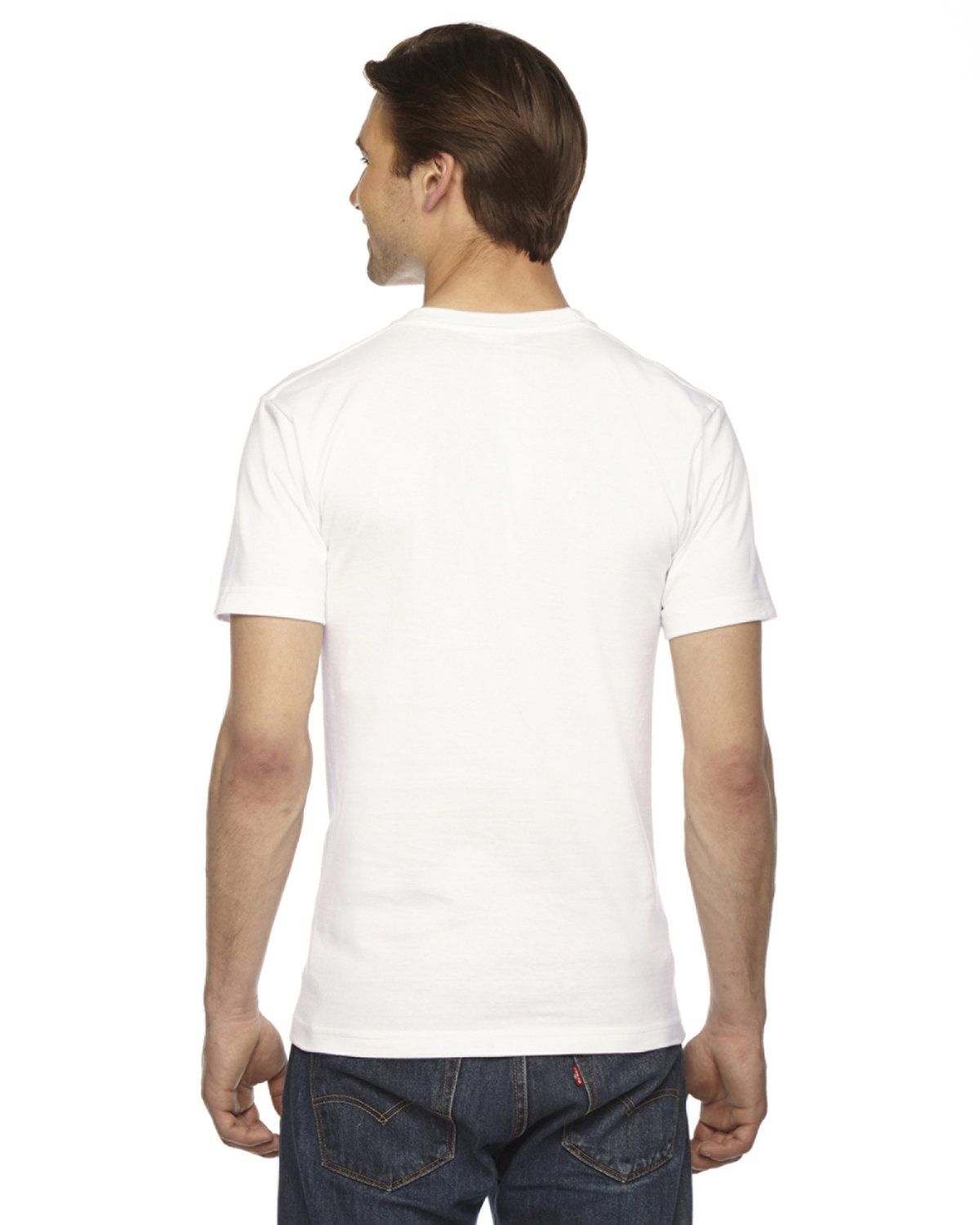HJ400 American Apparel Hammer Tee - Back Image