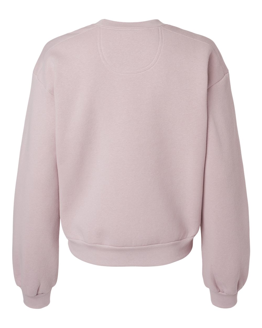 RF494 American Apparel Ladies ReFlex Fleece Crewneck Sweatshirt - Back Image