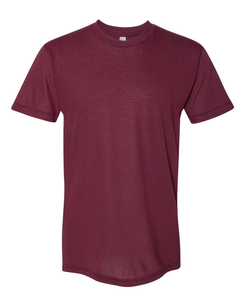 TR401USA American Apparel USA-Made Triblend Track Tee