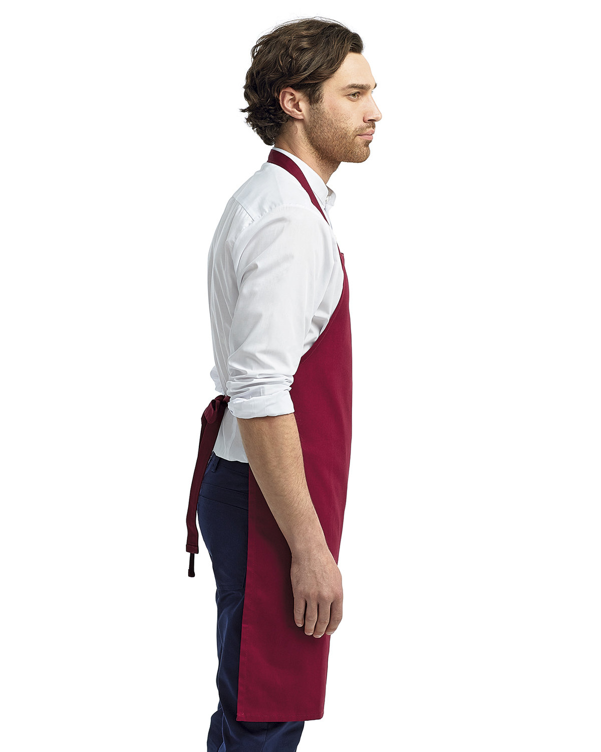 RP102 Artisan Collection by Reprime Organic Cotton Bib Apron - Siide Image