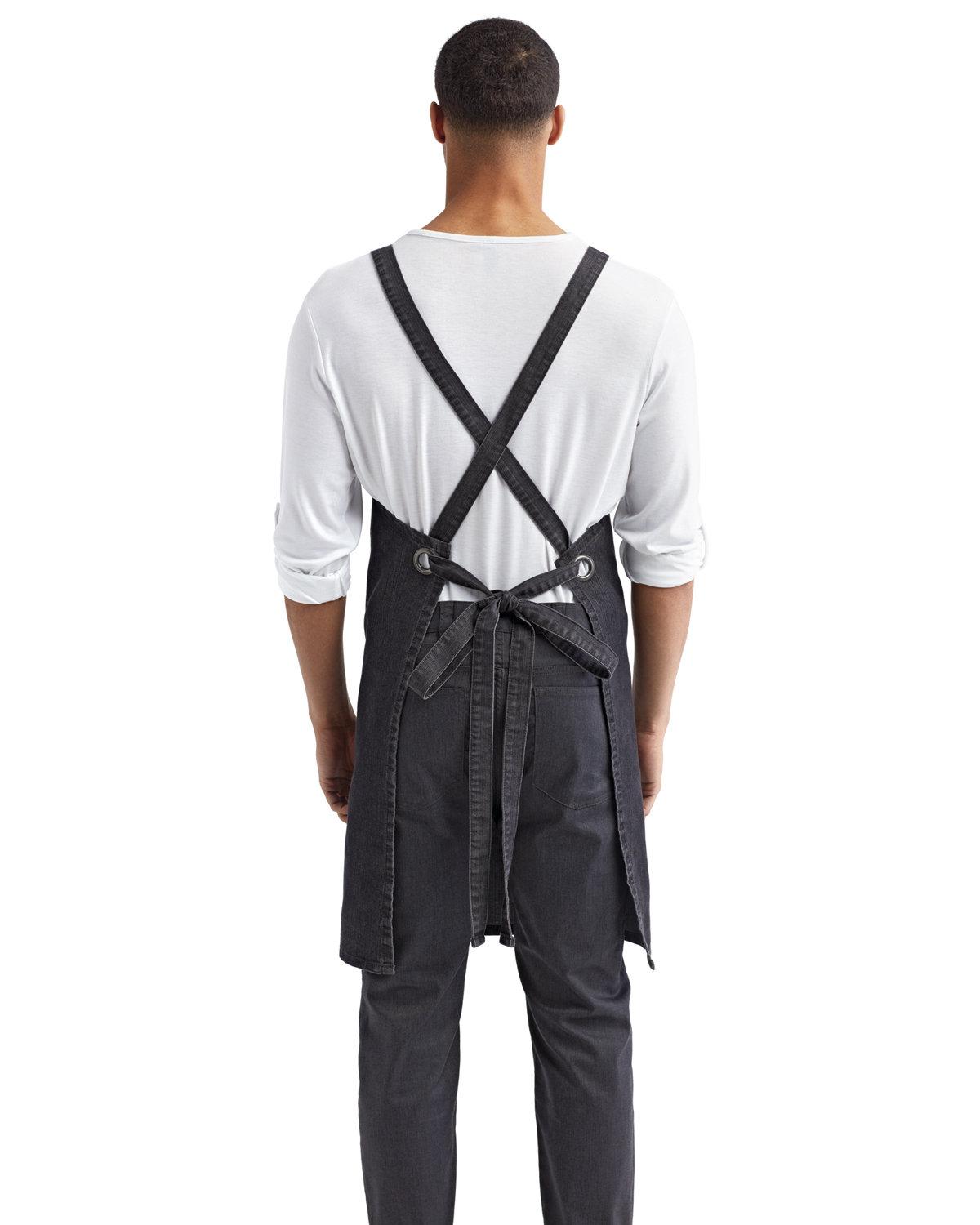 RP129 Artisan Collection by Reprime Cross Back Barista Apron - Back Image
