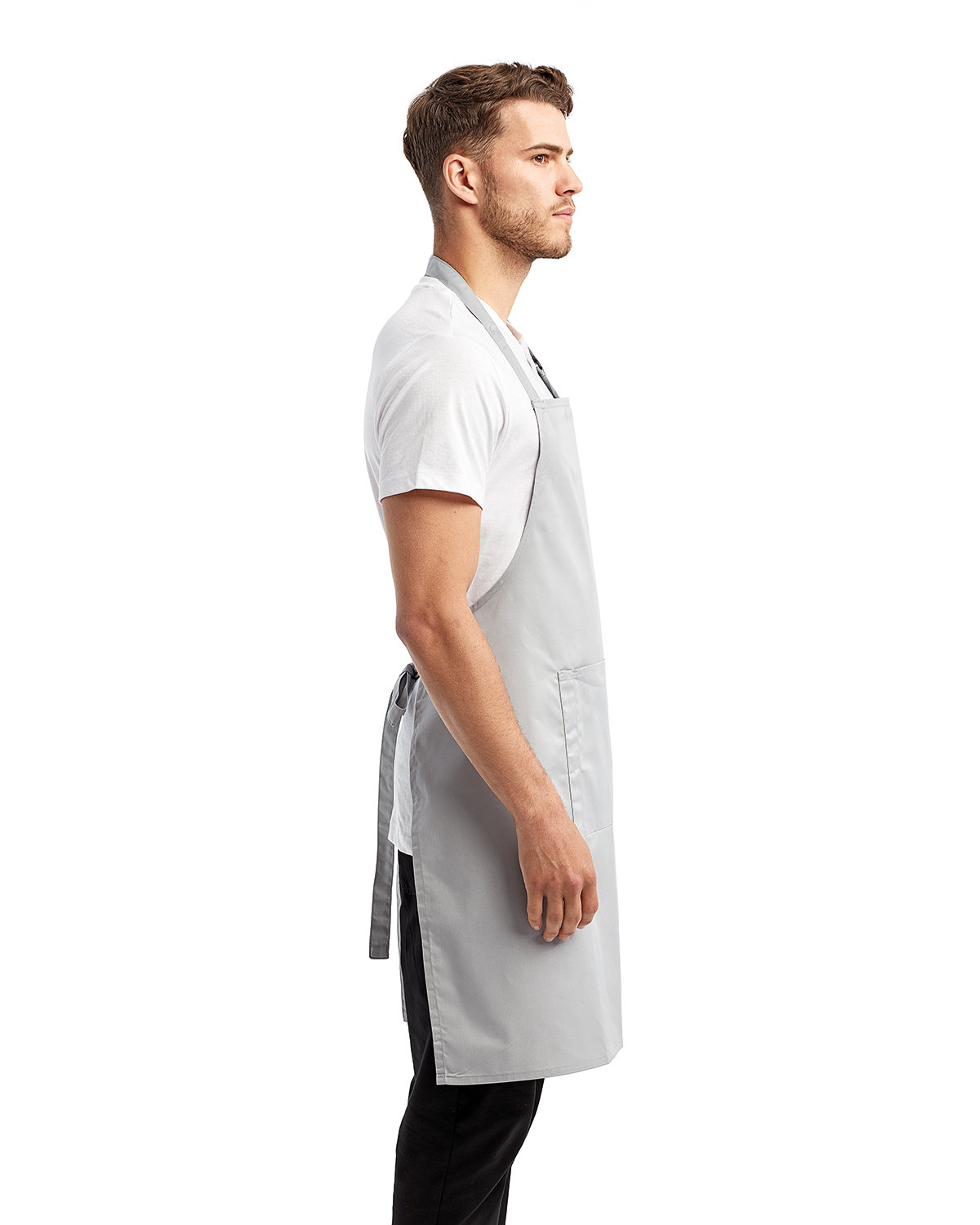RP154 Reprime Unisex Colours Sustainable Pocket Bib Apron RP154 Reprime Unisex Colours Sustainable Pocket Bib Apron - Siide Image