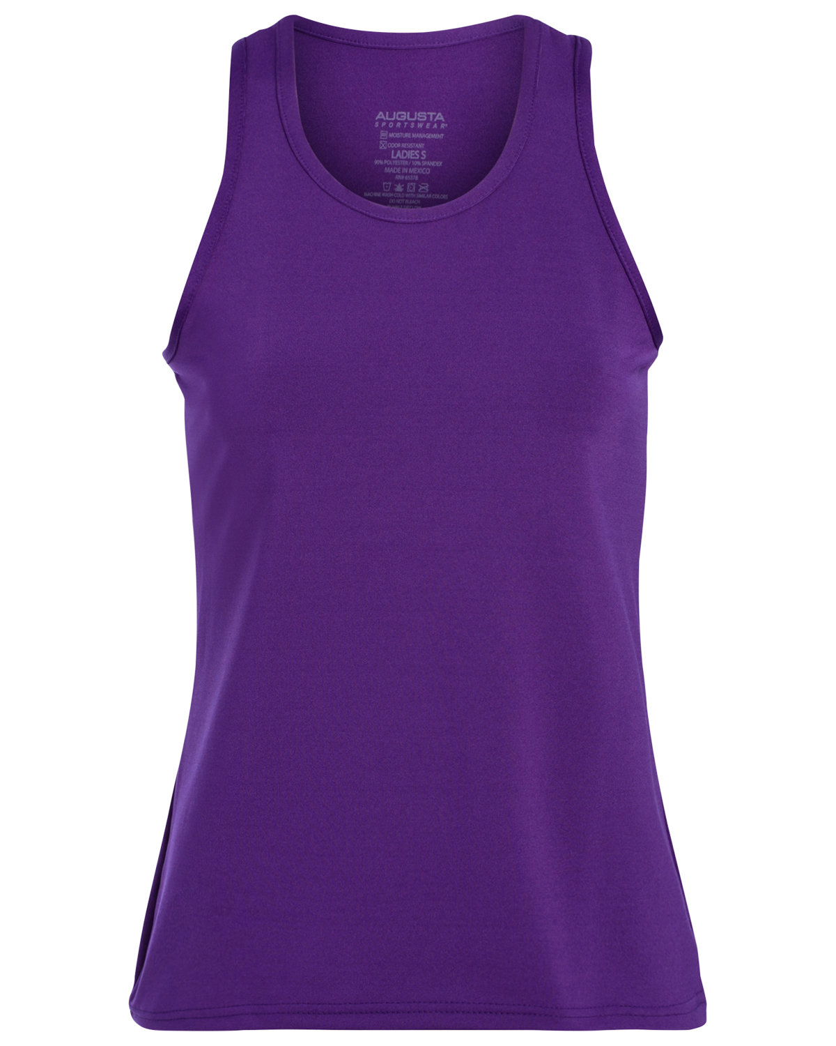 AS1202 Augusta Drop Ship Ladies PLY/SPNDX RACER Tank AS1202 Augusta Drop Ship Ladies PLY/SPNDX RACER Tank