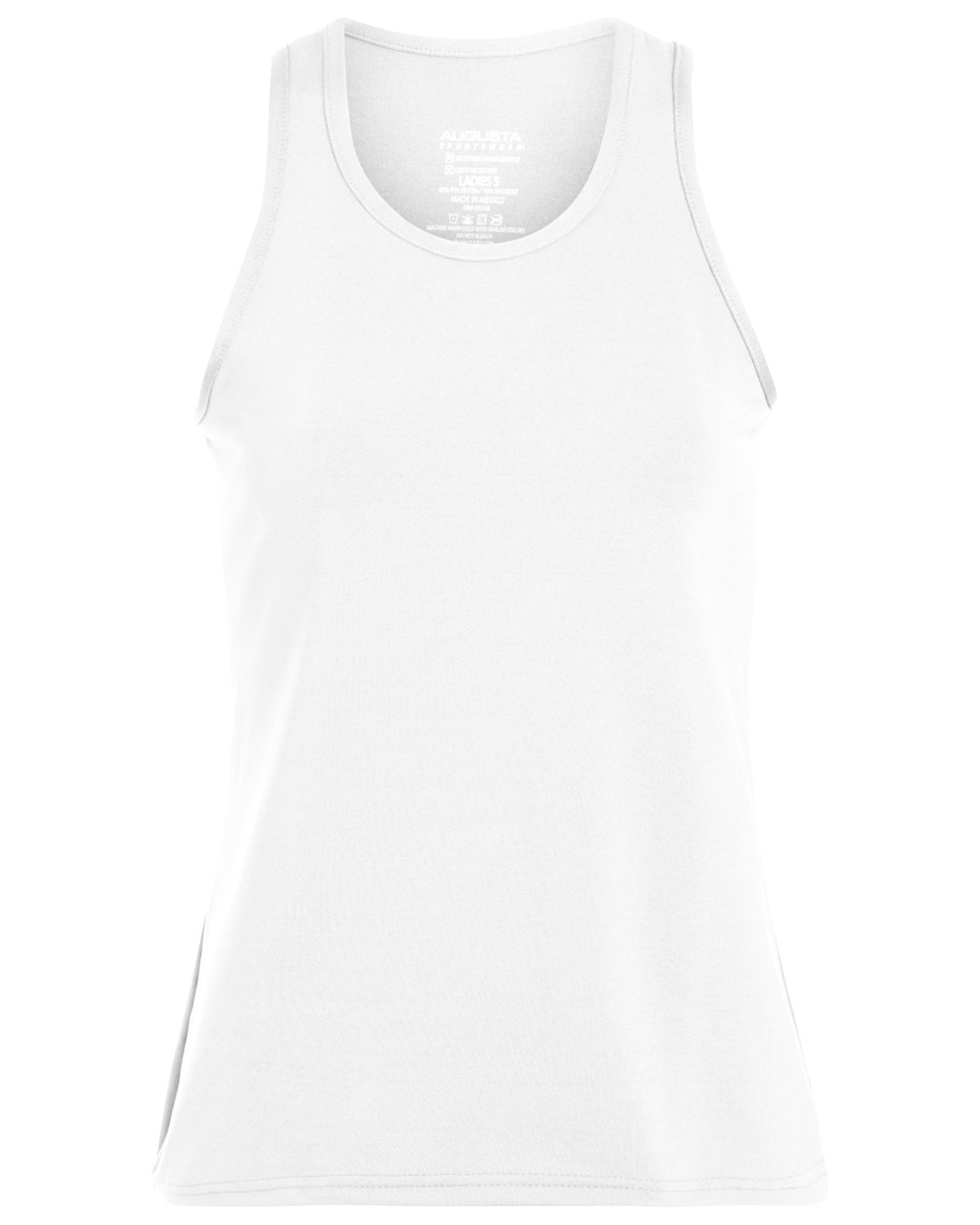 AS1202 Augusta Drop Ship Ladies PLY/SPNDX RACER Tank Zoom Image