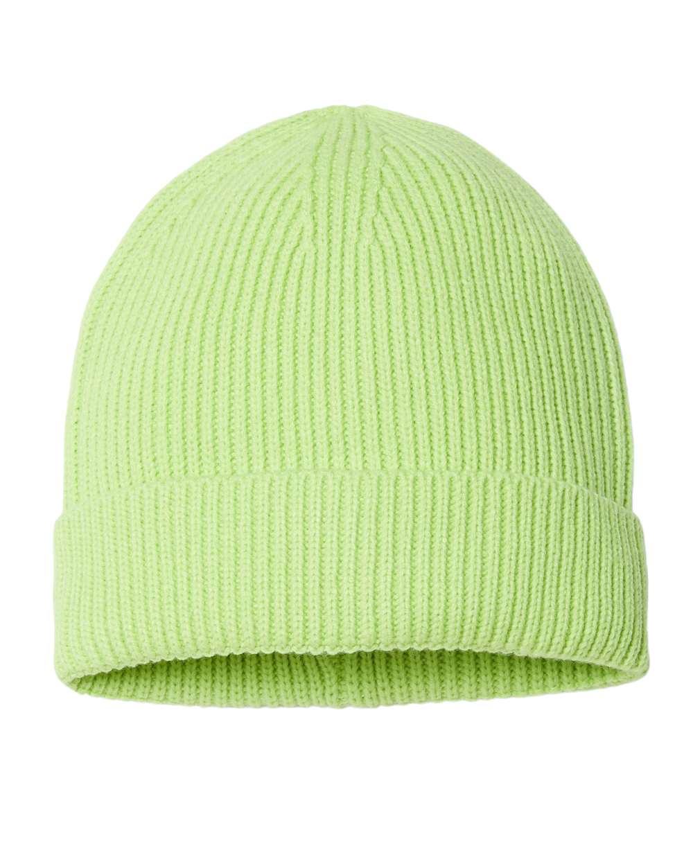 ANDY Atlantis Headwear Sustainable Fine Rib Cuffed Beanie
