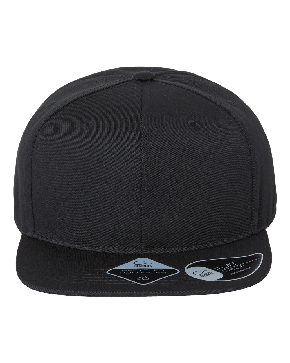 JAMES Atlantis Headwear Sustainable Flat Bill Cap JAMES Atlantis Headwear Sustainable Flat Bill Cap