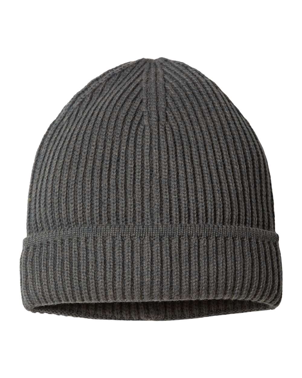 MAPLE Atlantis Headwear Sustainable Finish Edge Cuffed Beanie - Back Image