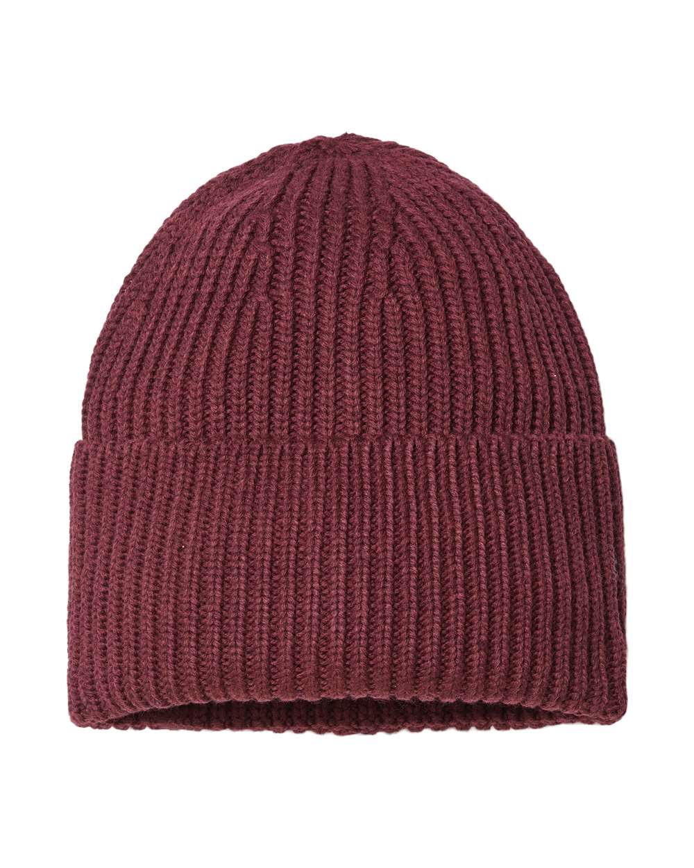 OAK Atlantis Headwear Sustainable Chunky Rib Cuffed Beanie