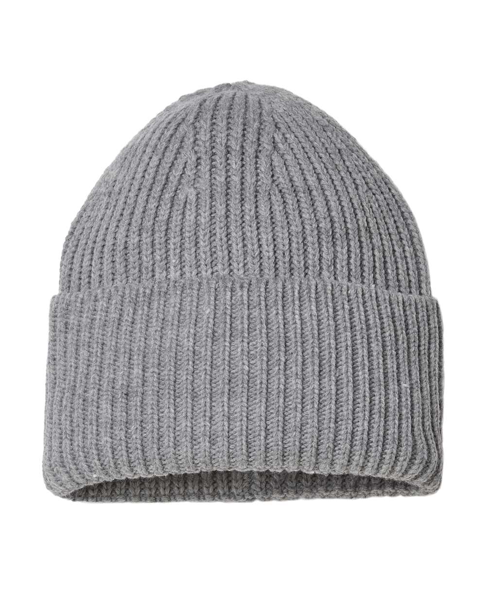 OAK Atlantis Headwear Sustainable Chunky Rib Cuffed Beanie OAK Atlantis Headwear Sustainable Chunky Rib Cuffed Beanie - Back Image