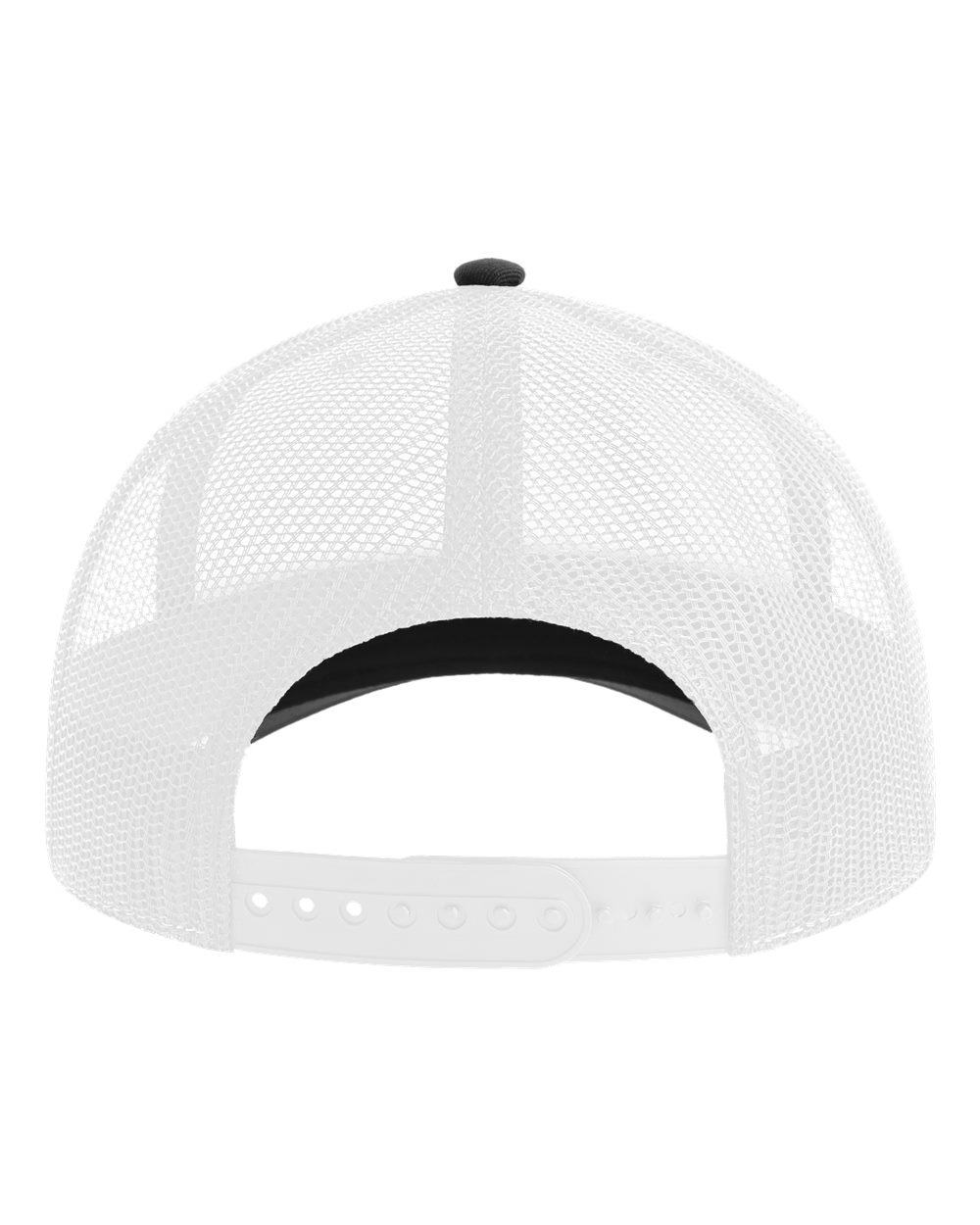 ZION Atlantis Headwear Sustainable Five-Panel Trucker Cap - Back Image