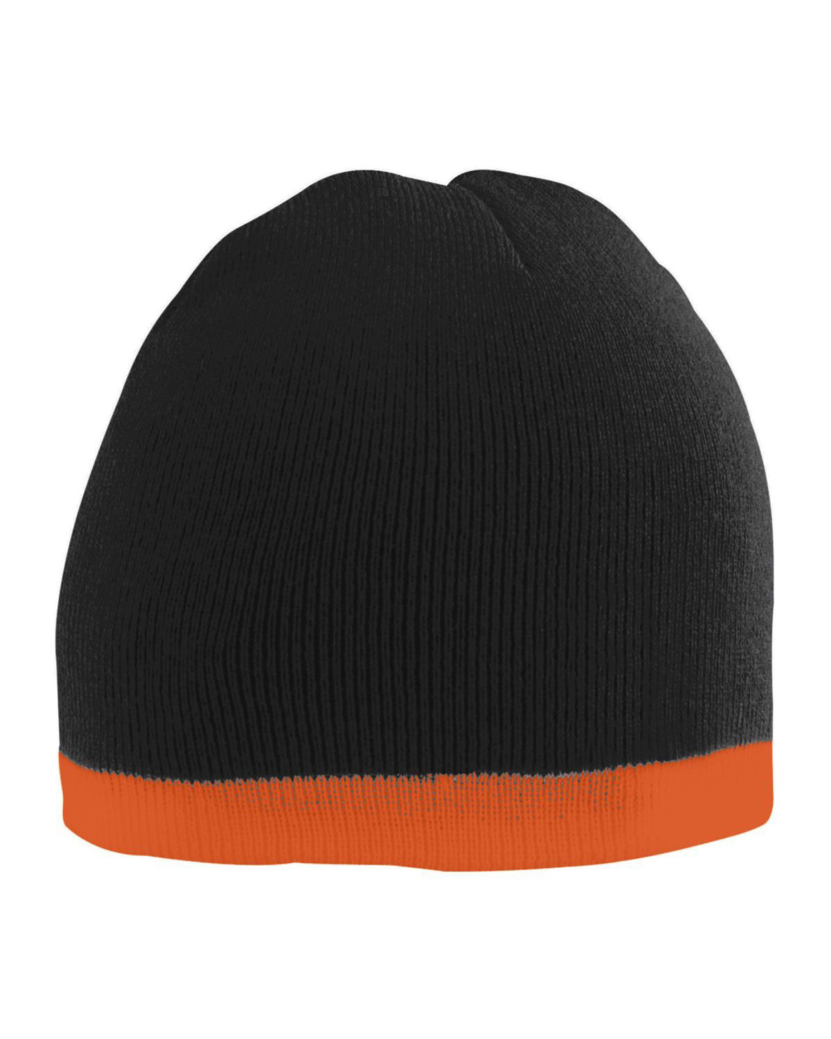 6820 Augusta Drop Ship Two-Tone Knit Beanie
