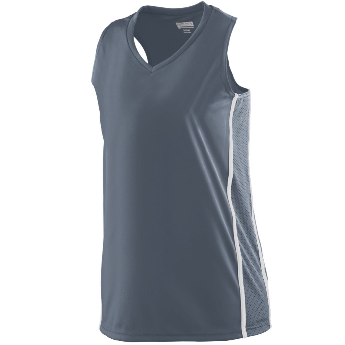 1183 Augusta Sportswear Girls Winning Streak Racerback Jersey - Back Image