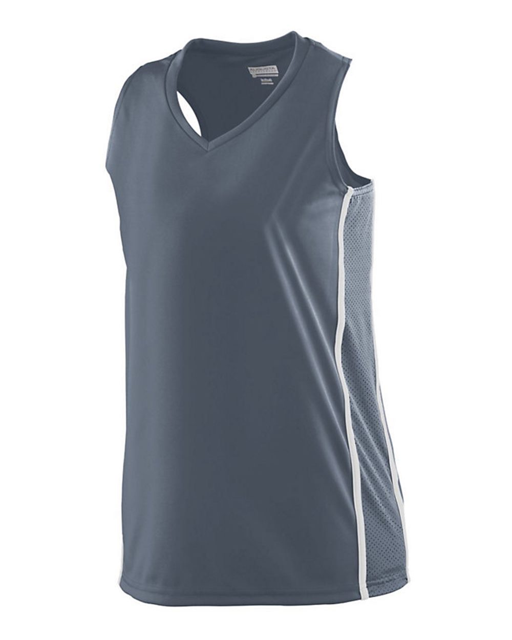 1183 Augusta Sportswear Girls Winning Streak Racerback Jersey - Siide Image