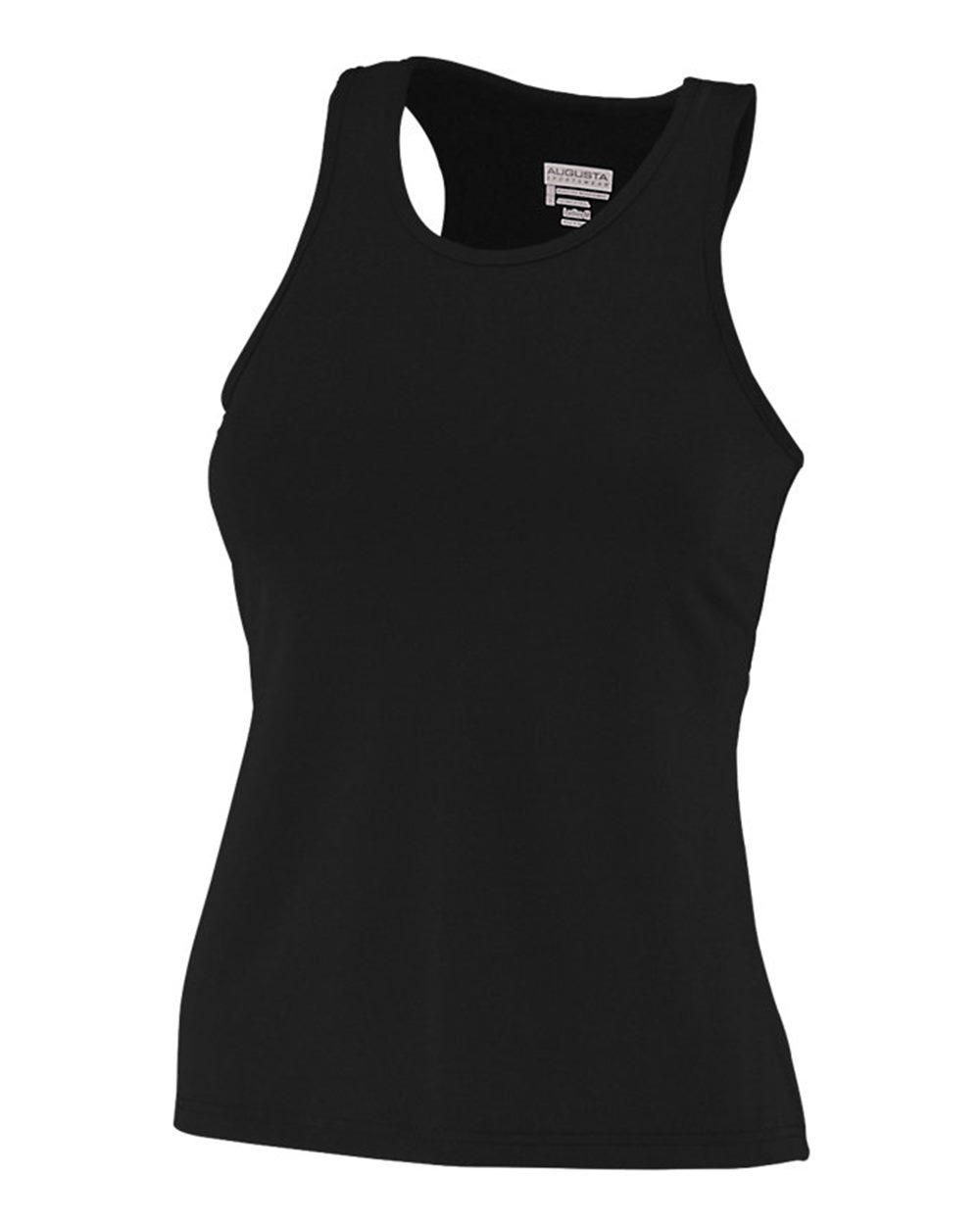 1203 Augusta Sportswear Girls Solid Racerback Tank Top - Siide Image