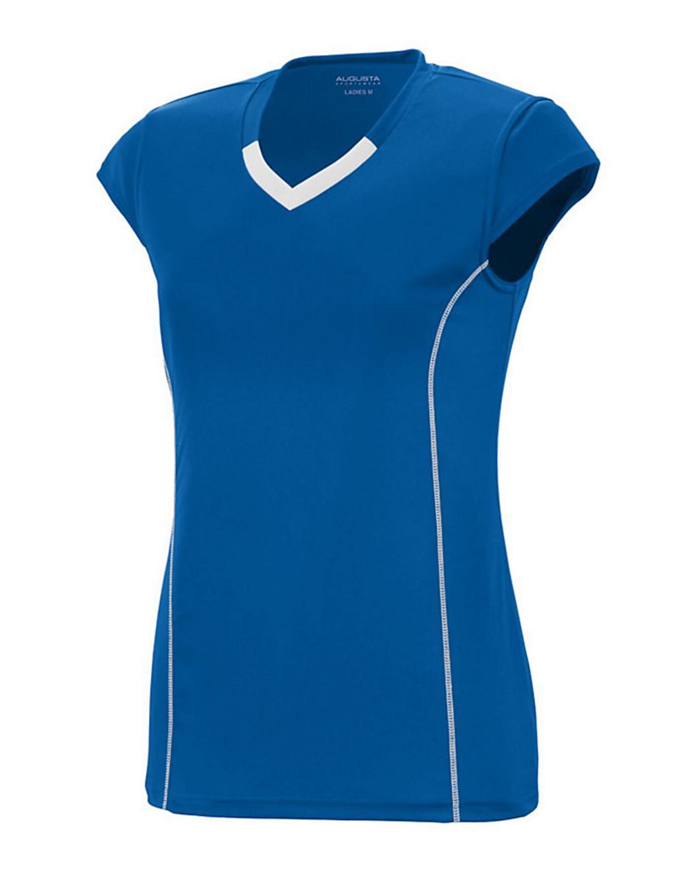 1219 Augusta Sportswear Girls Blash Jersey - Siide Image