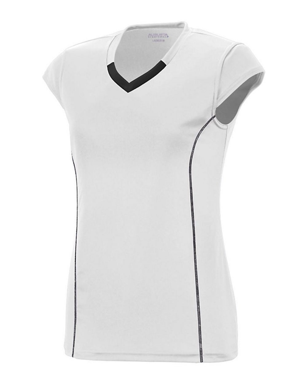 1219 Augusta Sportswear Girls Blash Jersey - Siide Image