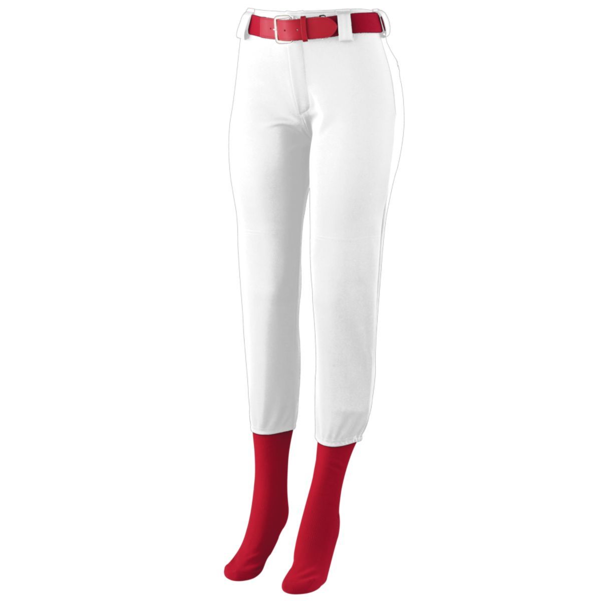 1241 Augusta Sportswear Girls Low Rise Homerun Pants