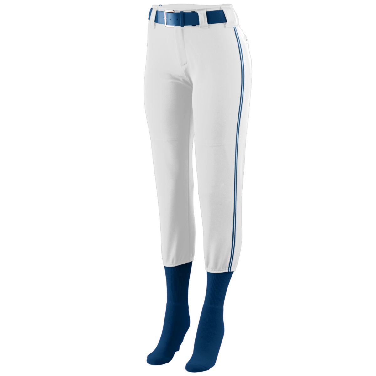 1249 Augusta Sportswear GIRLS LOW RISE COLLEGIATE PANT - Back Image