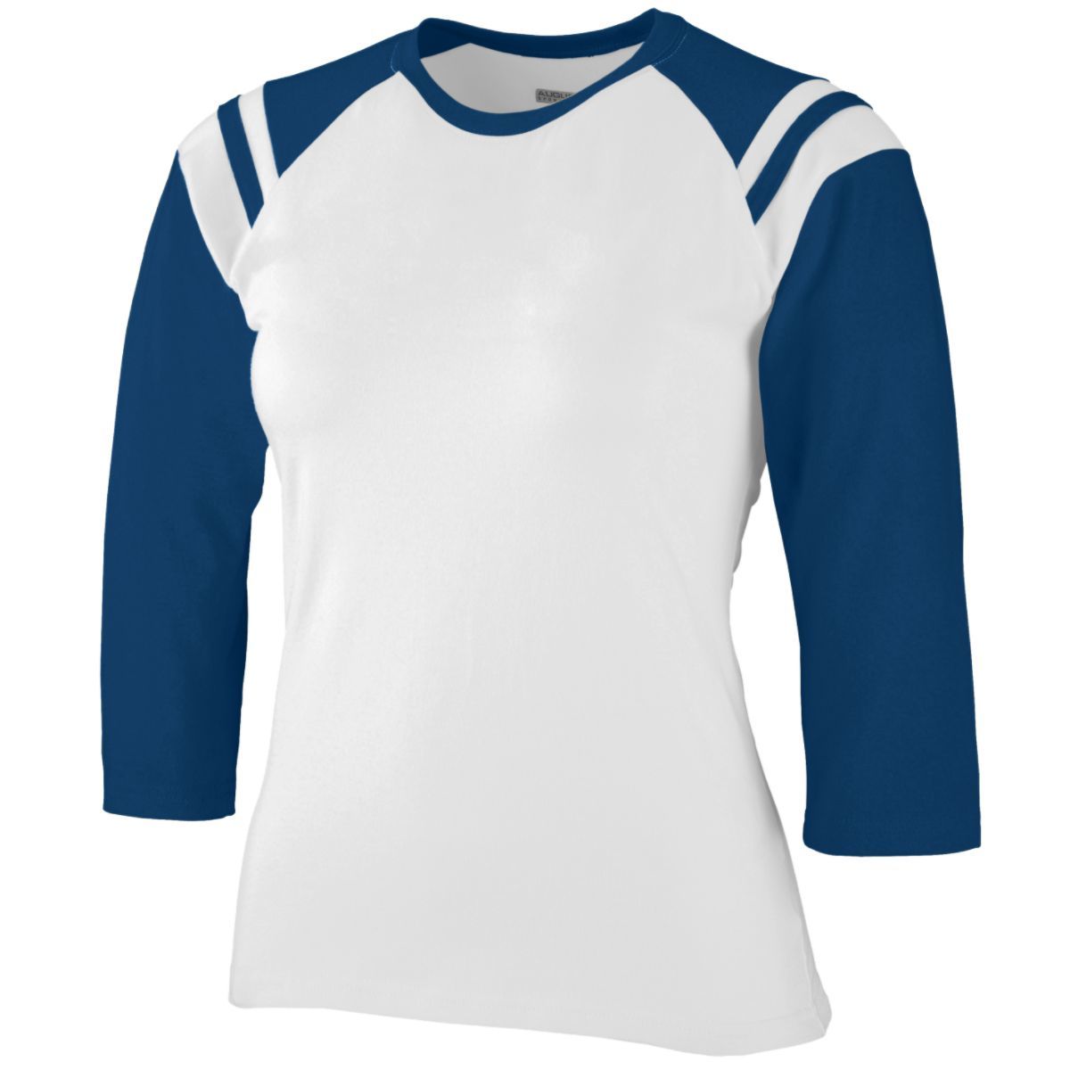 1258 Augusta Sportswear LADIES JUNIOR FIT COTTON/SPANDEX LEGACY TEE - Siide Image