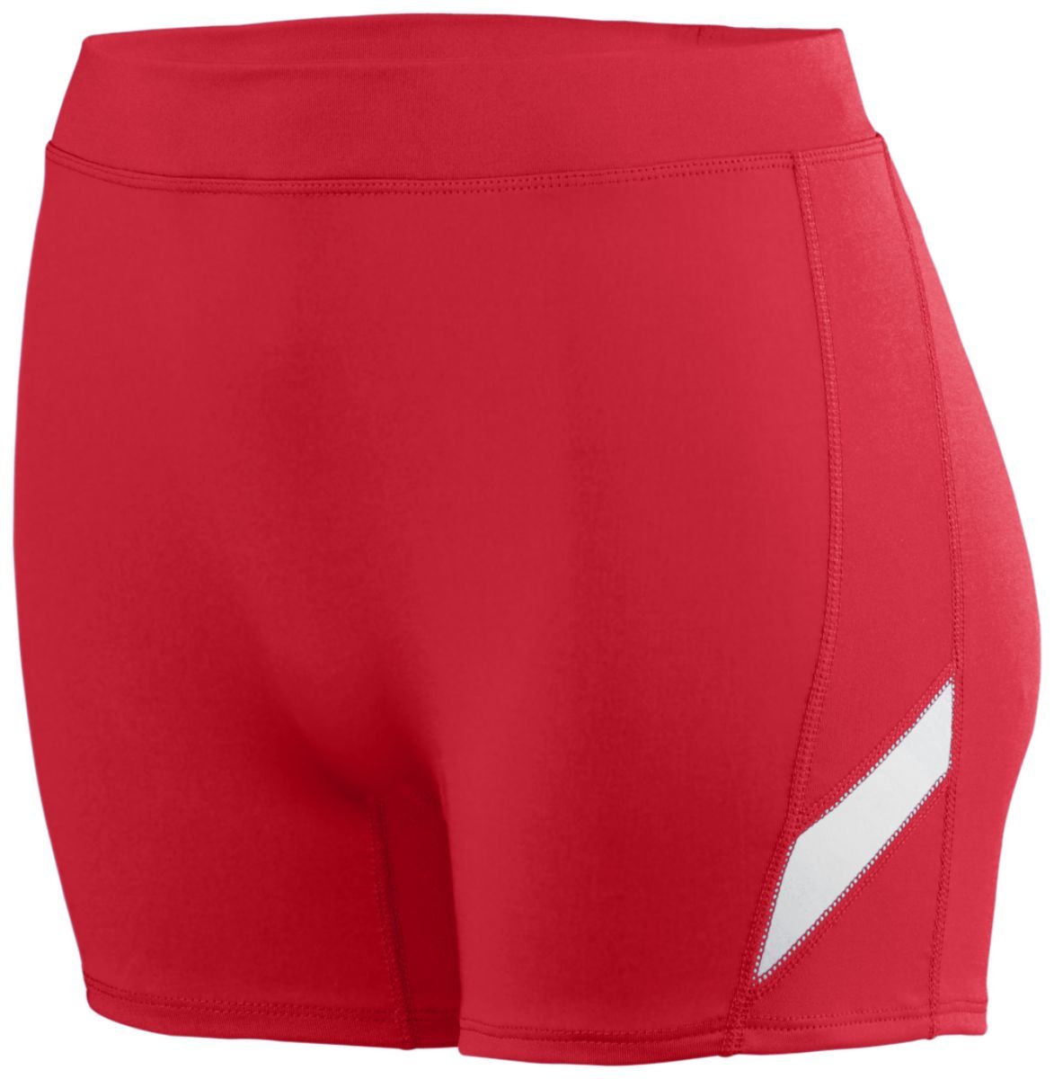 1336 Augusta Sportswear Girls Stride Shorts - Back Image