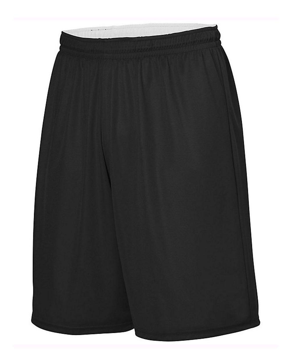 1406 Augusta Sportswear REVERSIBLE WICKING SHORTS - Siide Image