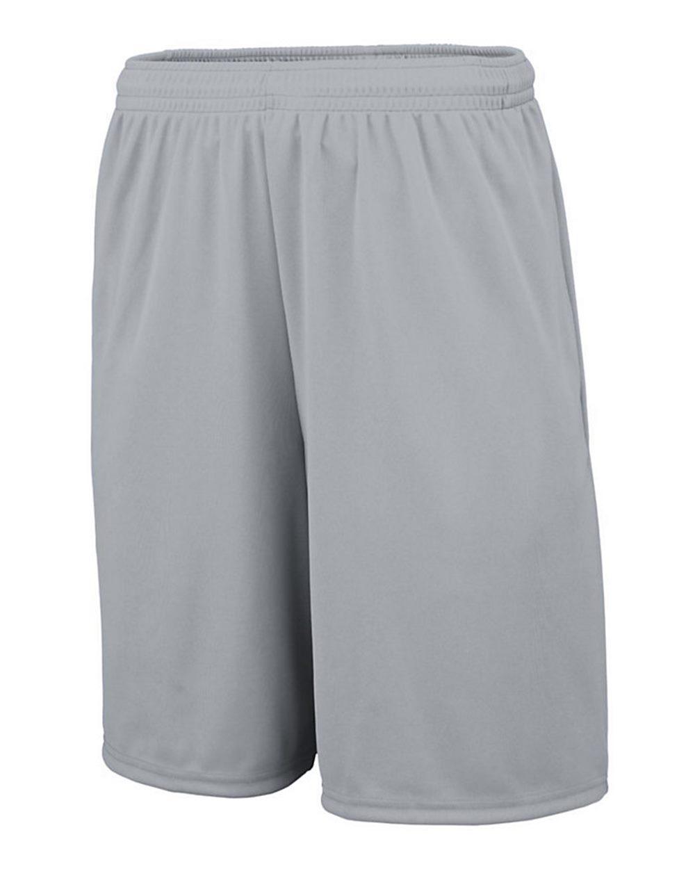 1428 Augusta Sportswear Training Shorts with Pockets 1428 Augusta Sportswear Training Shorts with Pockets - Siide Image