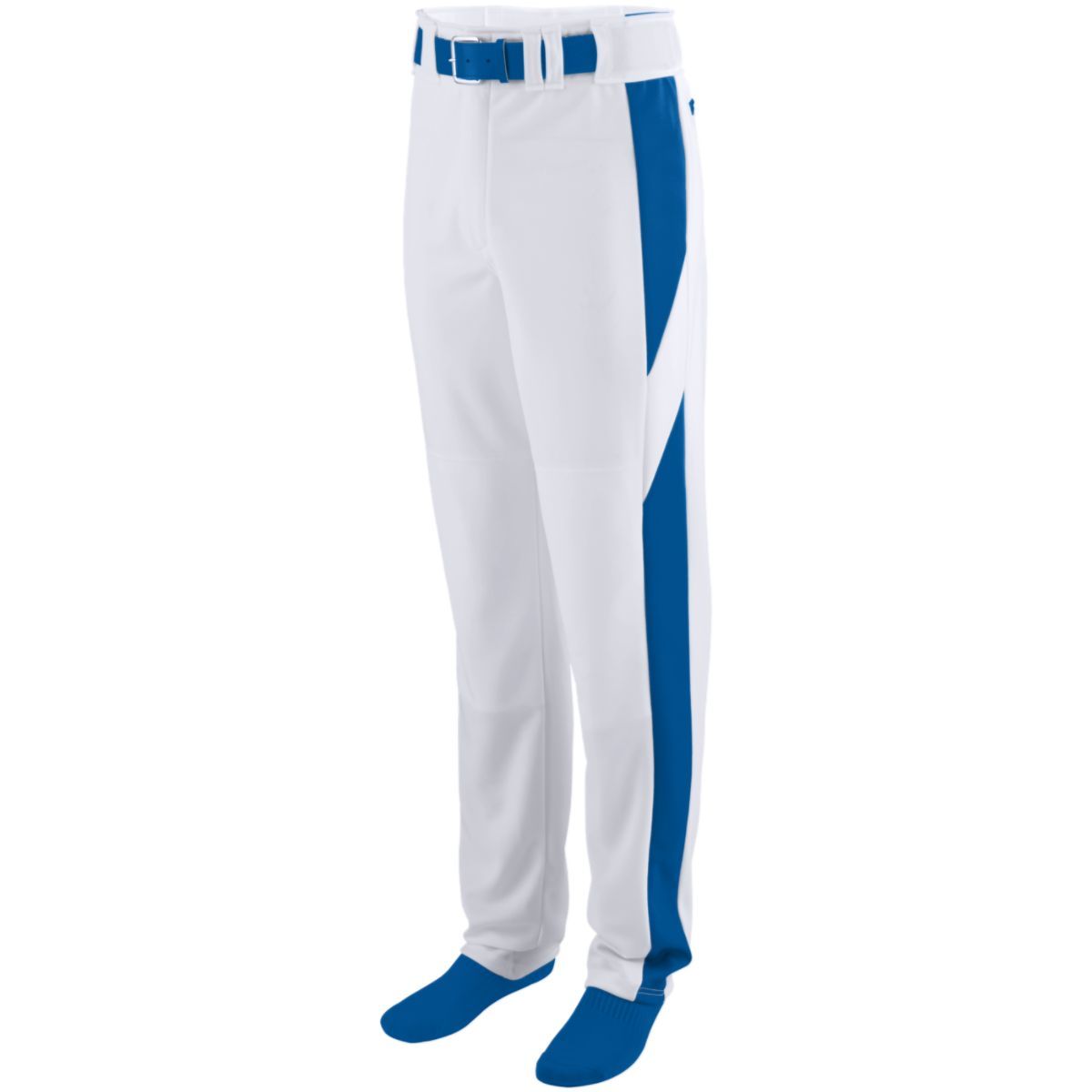 1448 Augusta Sportswear YOUTH SERIES COLOR BLOCK BASEBALL/SOFTBALL PANT - Back Image