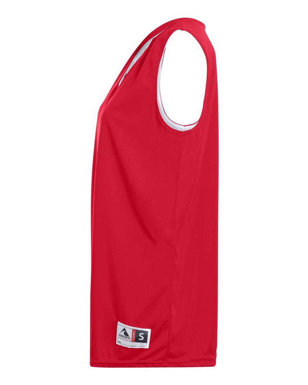 147 Augusta Sportswear Womens Reversible Wicking Tank Top - Siide Image