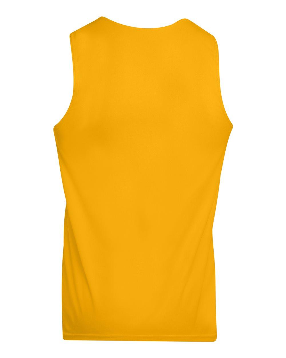 149 Augusta Sportswear Youth Reversible Wicking Tank Top - Back Image