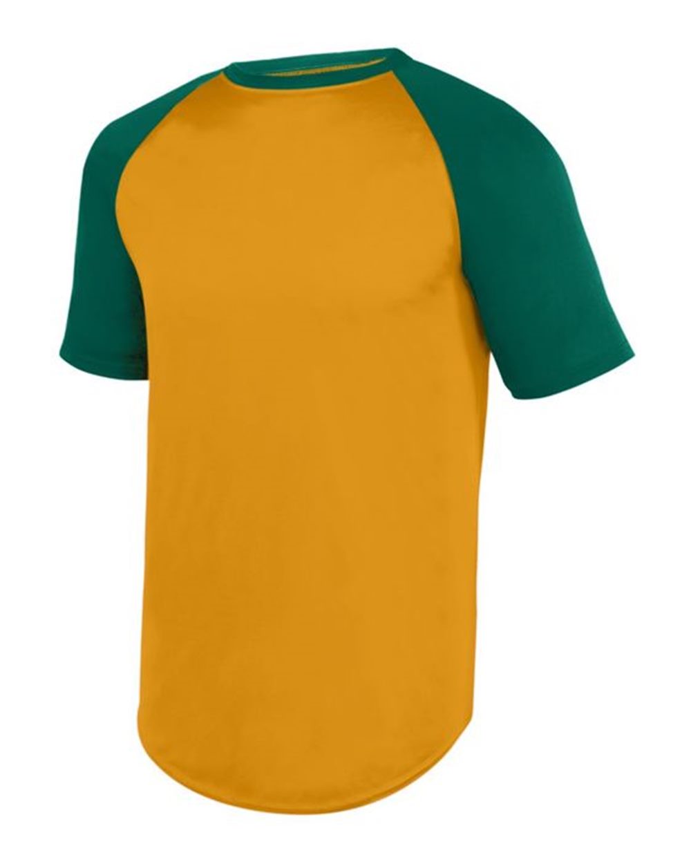 1508 Augusta Sportswear WICKING SHORT SLEEVE BASEBALL JERSEY - Siide Image