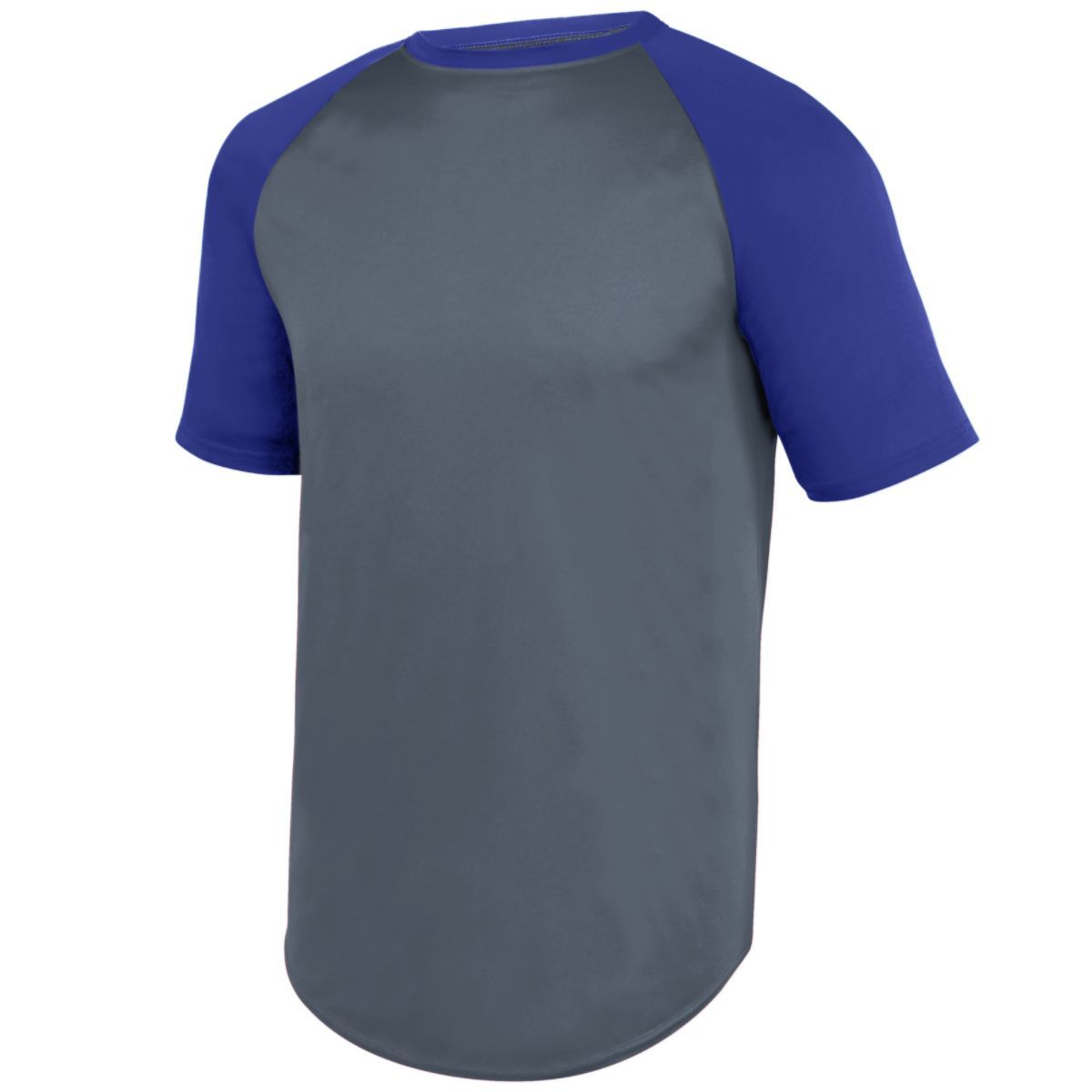 1509 Augusta Sportswear Youth Wicking Short Sleeve Baseball Jersey 1509 Augusta Sportswear Youth Wicking Short Sleeve Baseball Jersey