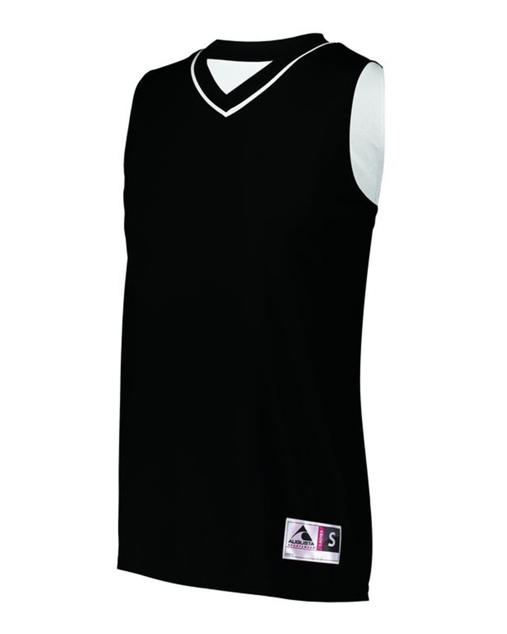 154 Augusta Sportswear Womens Reversible Two Color Jersey - Siide Image