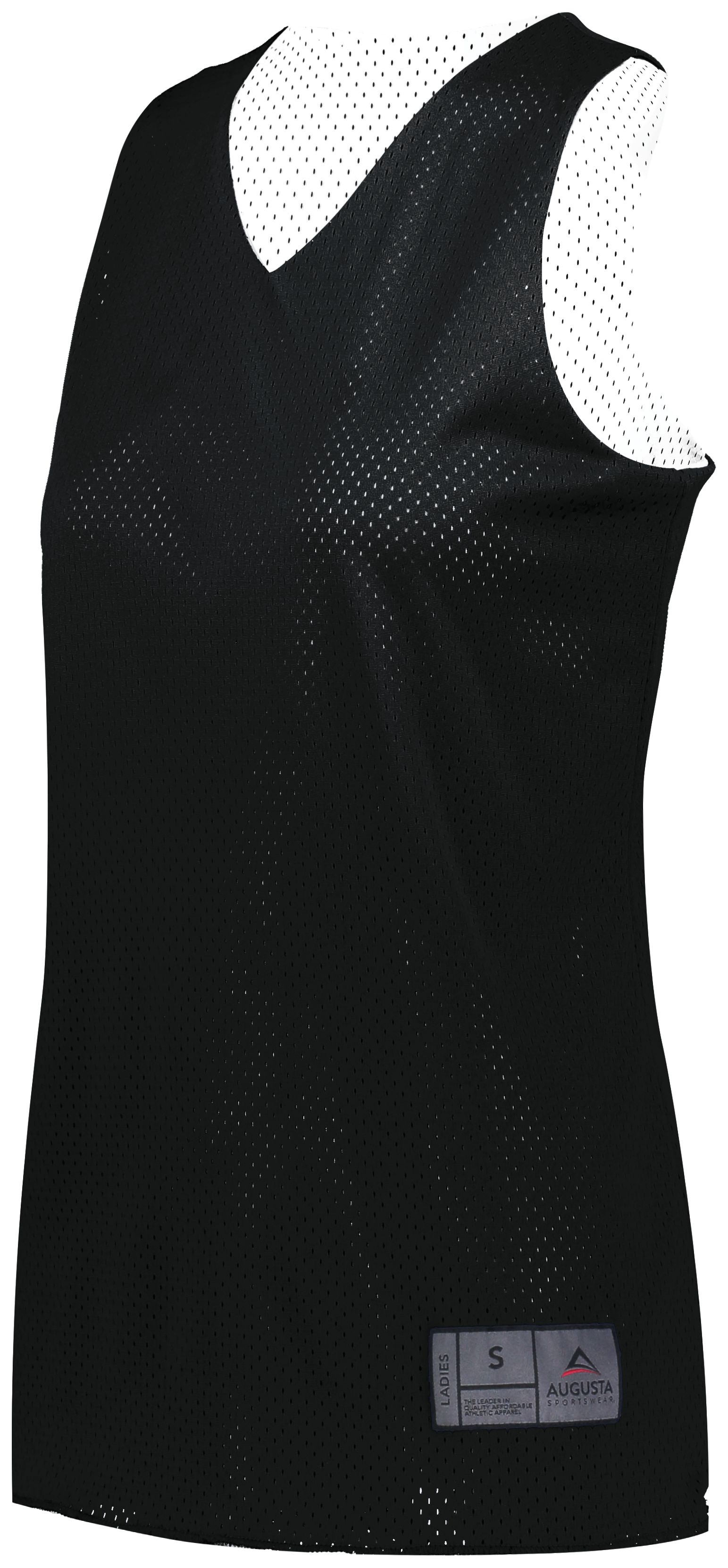 163 Augusta Sportswear Ladies Tricot Mesh Reversible 2.0 Jersey - Siide Image