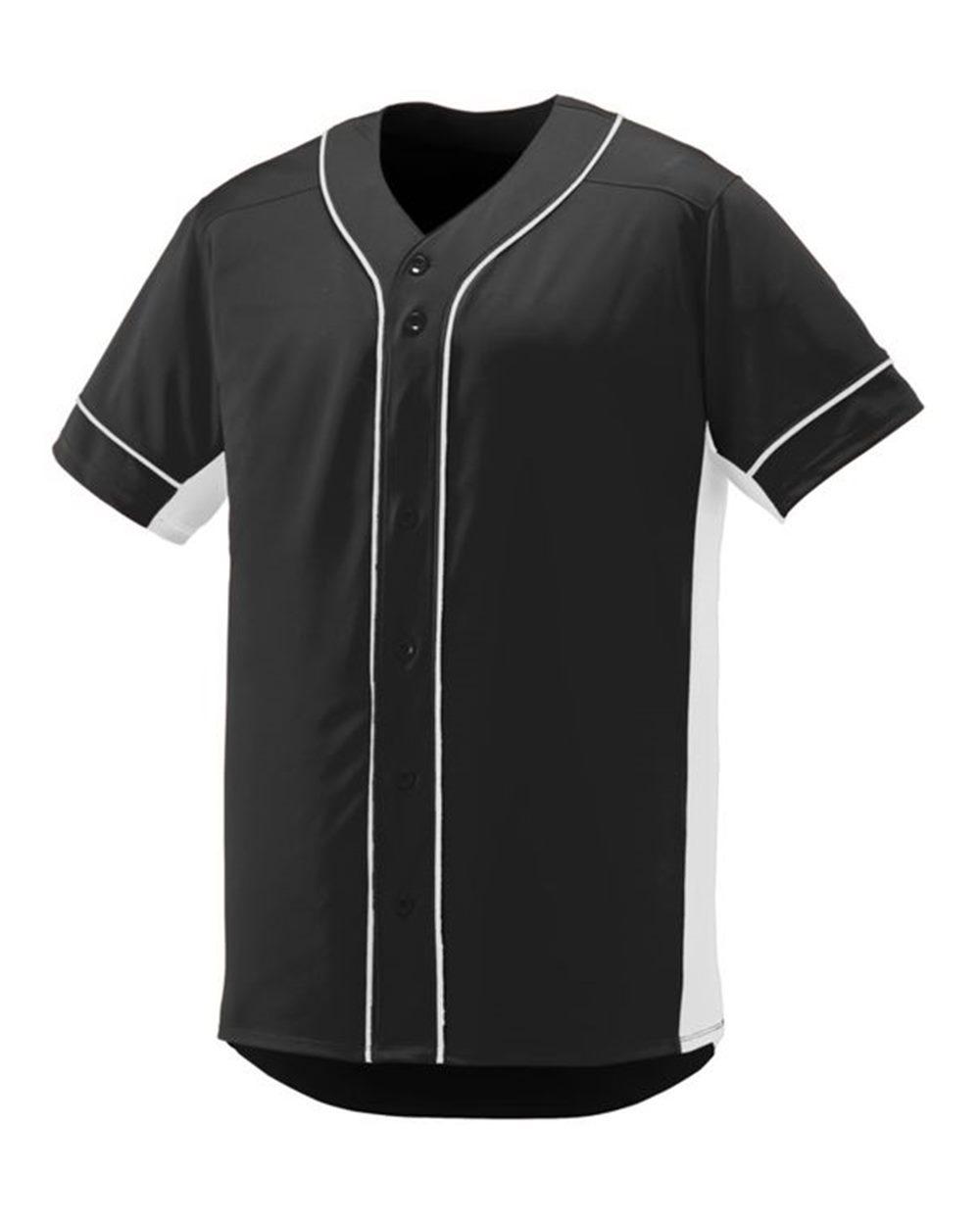 1661 Augusta Sportswear YOUTH SLUGGER JERSEY - Siide Image