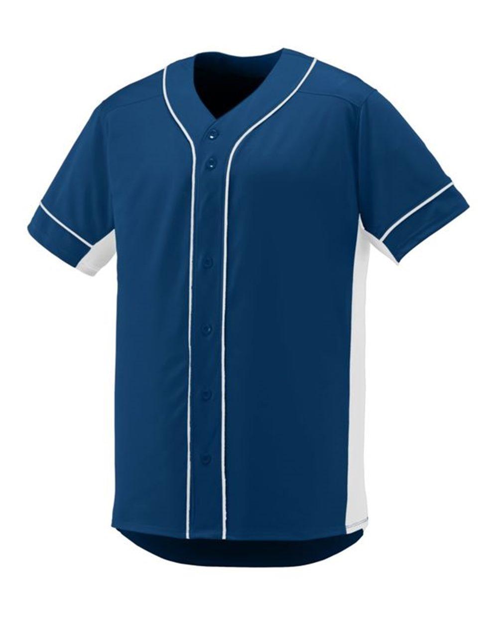 1661 Augusta Sportswear YOUTH SLUGGER JERSEY - Siide Image