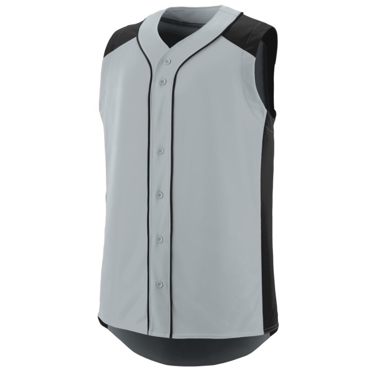 1663 Augusta Sportswear YOUTH SLEEVELESS SLUGGER JERSEY - Back Image