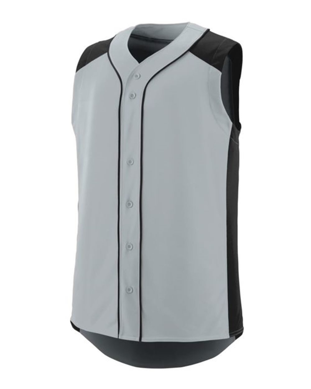 1663 Augusta Sportswear YOUTH SLEEVELESS SLUGGER JERSEY - Siide Image